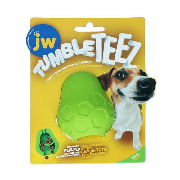 JW TUMBLE TEEZ SMALL GROEN