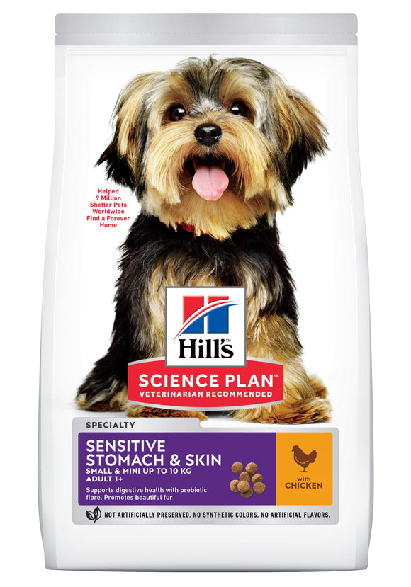 HILL'S DOG AD STOMACH&SKIN S CHK 1.5 KG