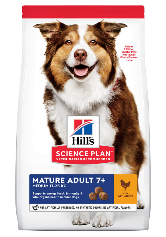 HILL'S DOG MAT AD 7+ M CHICKEN 2.5 KG