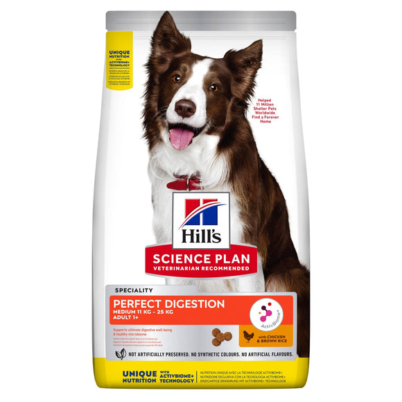 HILL'S DOG AD DIGESTION M CHK&RC 2.5 KG