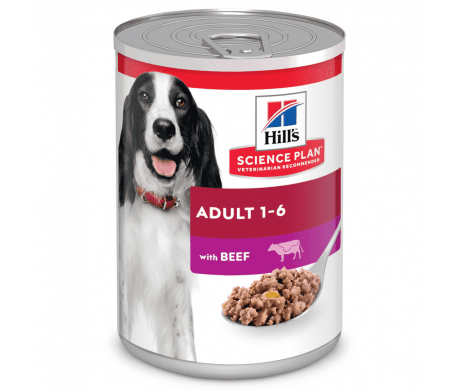 HILL'S DOG ADULT BEEF  370 GR