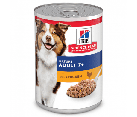 HILL'S DOG MAT AD 7+ CHICKEN  370 GR