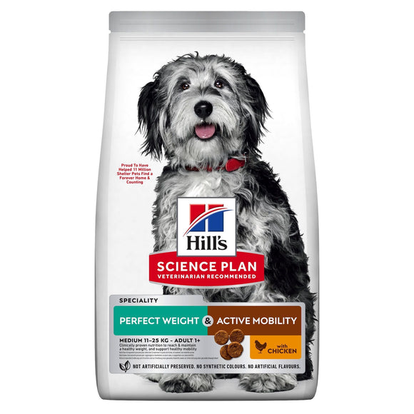 HILL'S DOG AD WEIGHT&MOBIL M CHK 12 KG