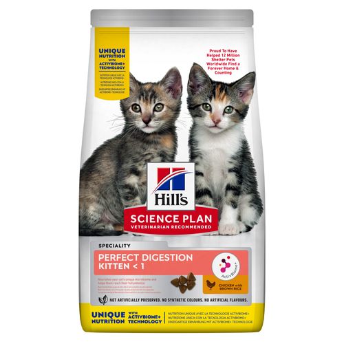 HILL'S CAT KITTEN DIGEST CHK&RC 1.5 KG