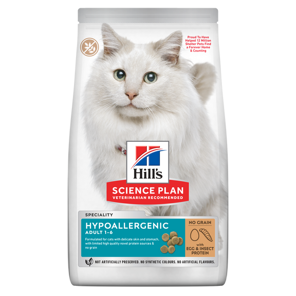 HILL'S CAT AD HYPO EGG&INSECT 1.5 KG