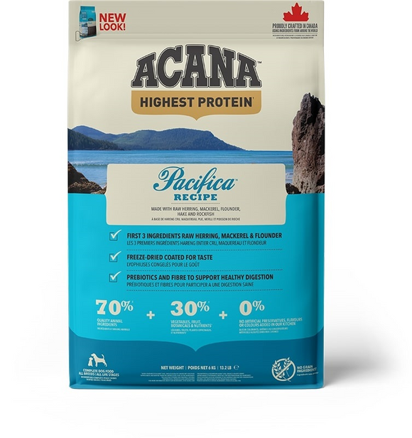 ACANA HIGH PROT PACIFICA DOG 6 kg