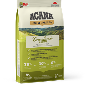 ACANA HIGH PROT GRASSLANDS DOG 11.4 KG