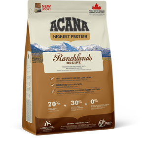 ACANA HIGH PROT RANCHLANDS DOG 2 KG