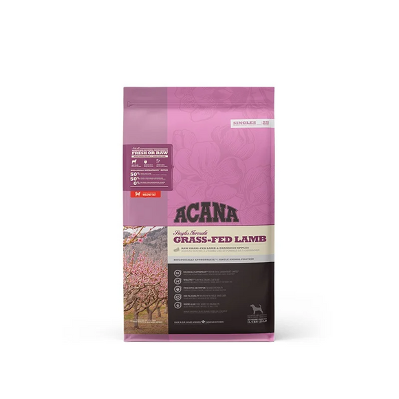 ACANA SINGLES GRASS-FED LAMB 11.4 KG