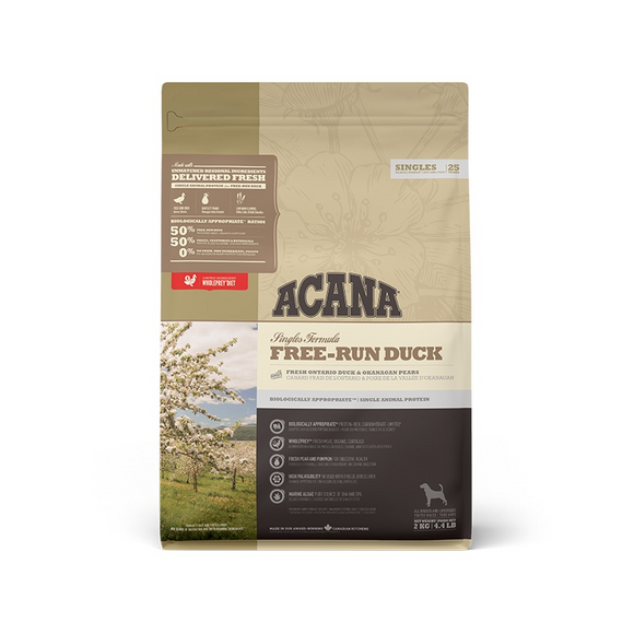 ACANA SINGLES FREE-RUN DUCK 2 KG