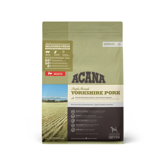 ACANA SINGLES YORKSHIRE PORK 2 KG