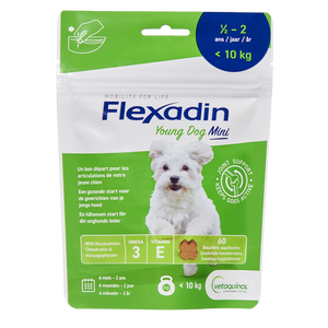 FLEXADIN YOUNG DOG MINI CHEWS 60 ST