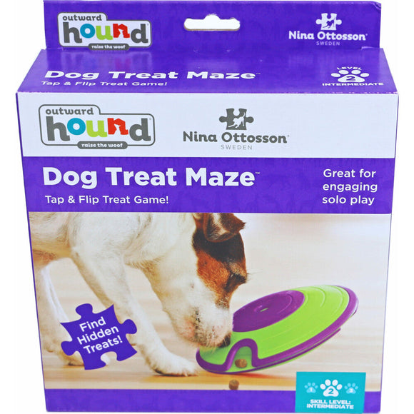 NINA OTT DOG TREAT MAZE GREEN