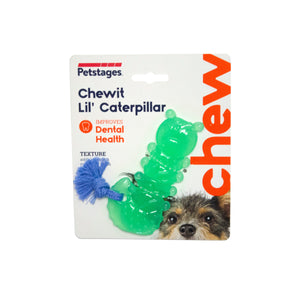 PETSTAGES DOG CHEWIT LIL CATERPL