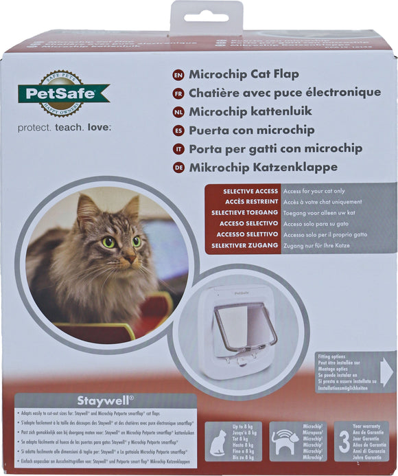 PETSAFE KATTENDEUR MICROCHIP WIT