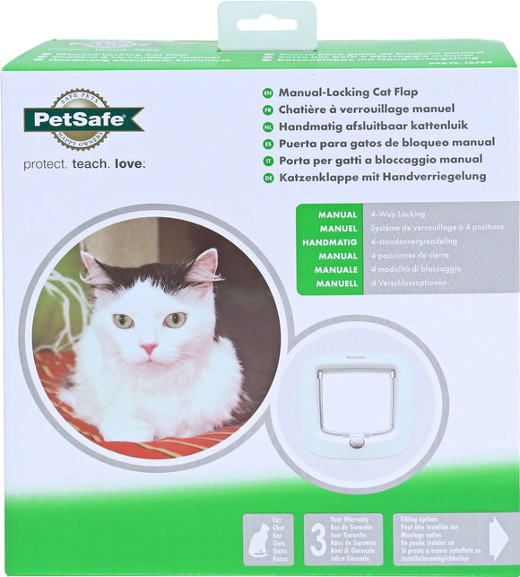 PETSAFE KAT.DEUR HANDM.4LOCK W