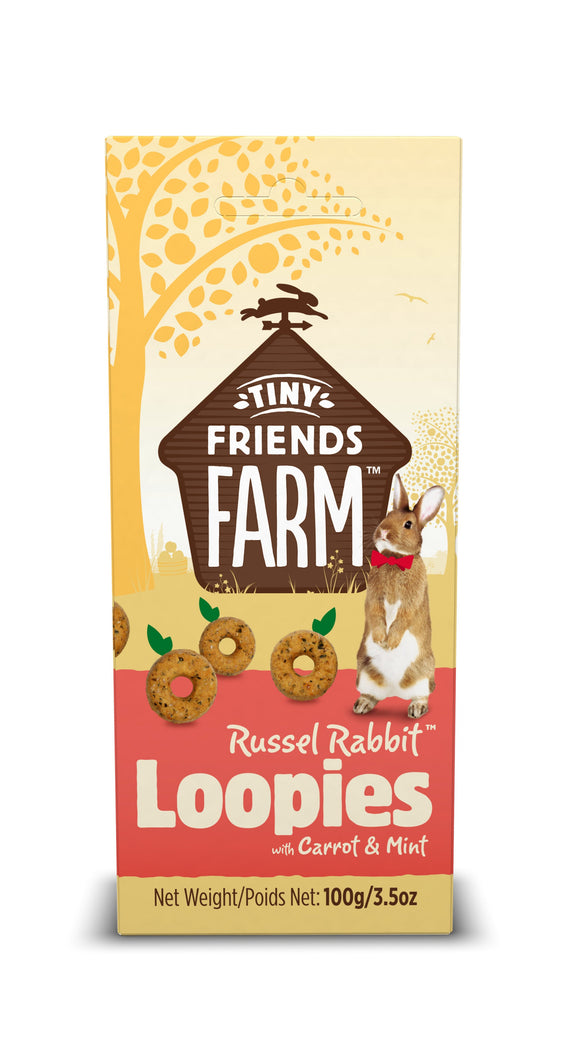 TFF RUSSEL LOOPIES CARROT&MINT 100 GR