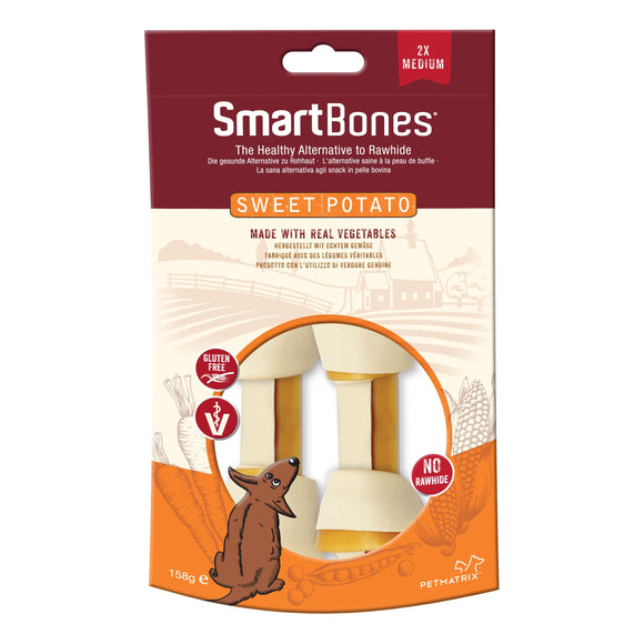 SMARTBONES SWEET POTATO MEDIUM  2 ST