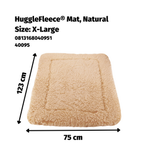 HUGGLEHOUNDS MAT NATURAL XL