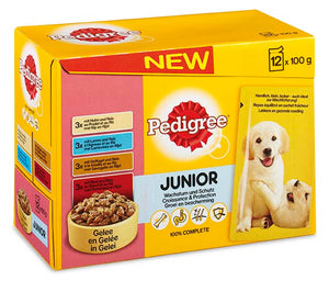 PEDIGREE PCH JUN GEL MIX SEL MP 12x100 GR