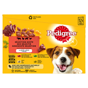 PEDIGREE PCH AD GEL MIX SEL MP 12x100 GR