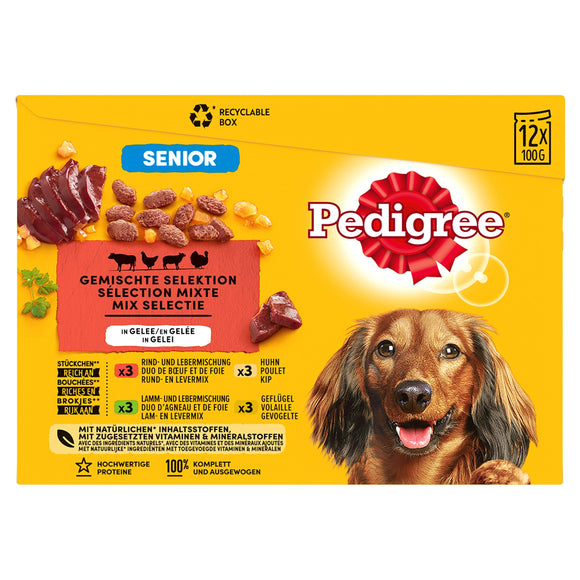 PEDIGREE PCH SEN GEL MIX SEL MP 12x100 GR