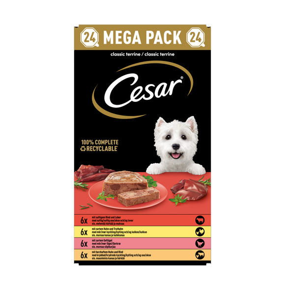 CESAR CLASSIC ALU PATE MP 24x150 GR