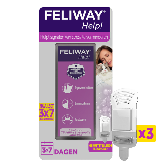 FELIWAY HELP! CARTRIDGES 3 ST