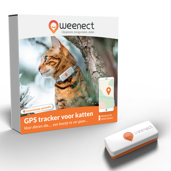 WEENECT GPS TRACKER CAT WHITE