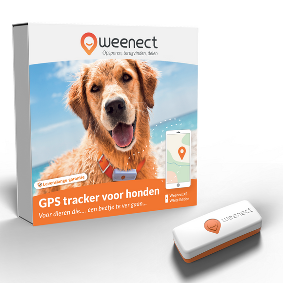 WEENECT GPS TRACKER DOG WHITE