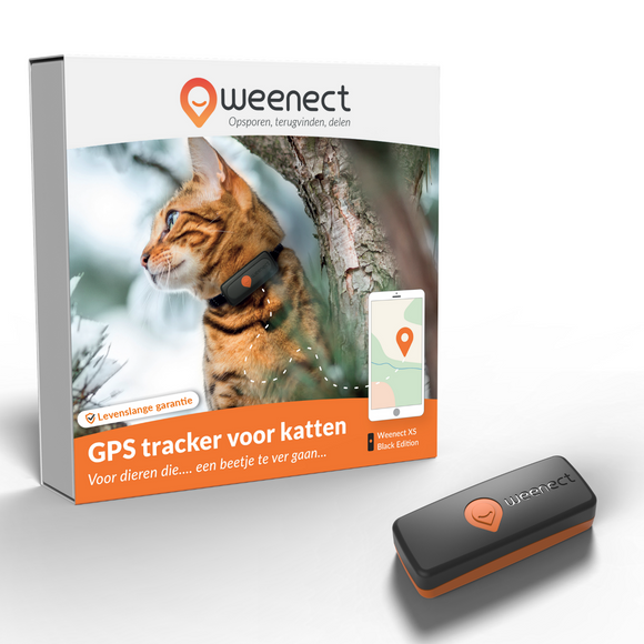 WEENECT GPS TRACKER CAT BLACK