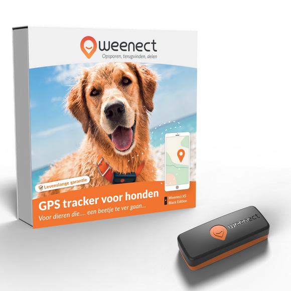 WEENECT GPS TRACKER DOG BLACK