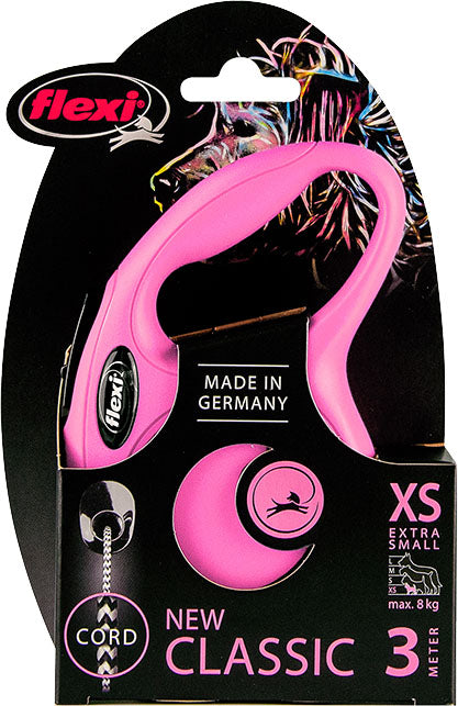 FLEXI ROLN CLS CORD XS ROZE 3M