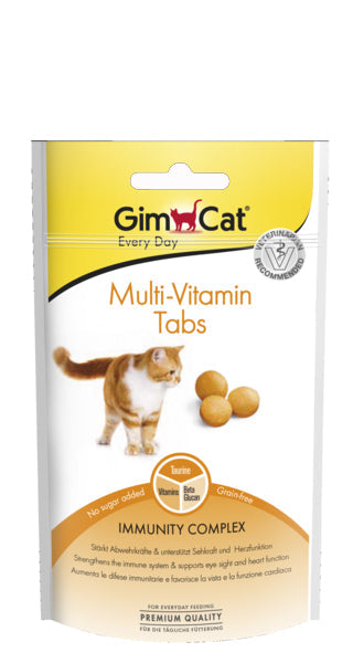 GIMCAT MULTI-VITAMINE TABS 40 GR