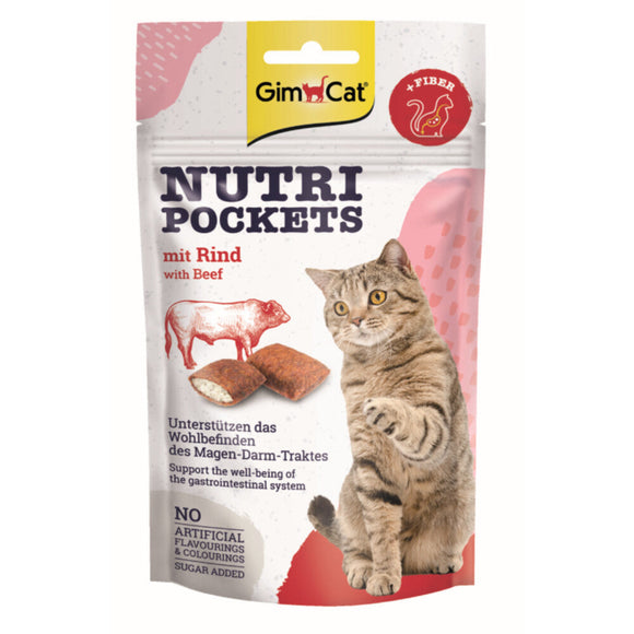 GIMCAT NUTRI POCKTES RUND 60 GR