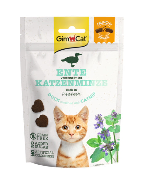 GIMCAT CRUNCHY SNACK EEND&CATNIP 50 GR