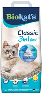 BIOKAT'S CLASSIC 3IN1 FRESH COTN 10 LTR