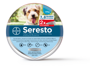 SERESTO BAND HOND KLEIN <8KG 2P 2 ST