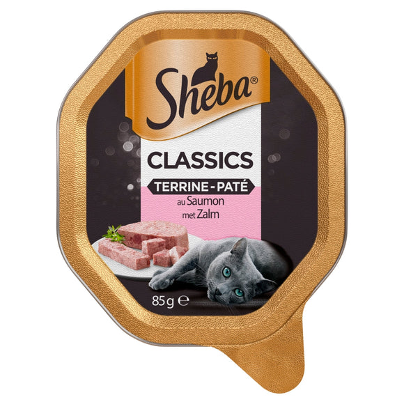 SHEBA CLASSIC ALU PATE ZALM 85 GR