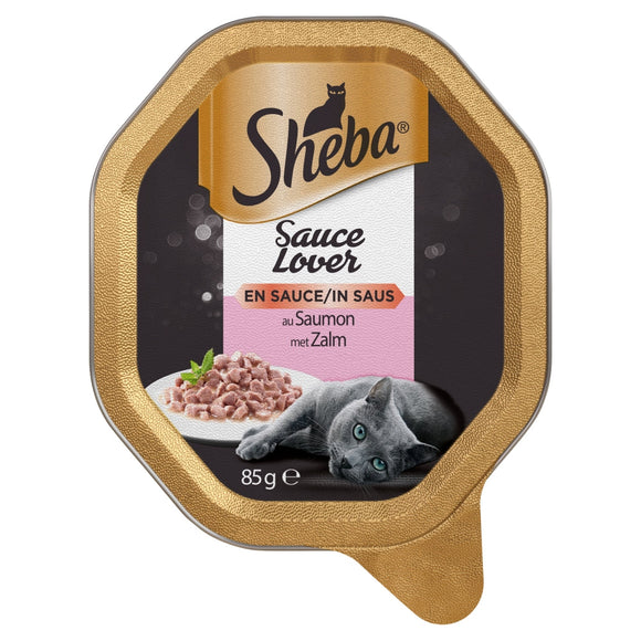 SHEBA SAUCELOVER ALU SAUS ZALM 85 GR