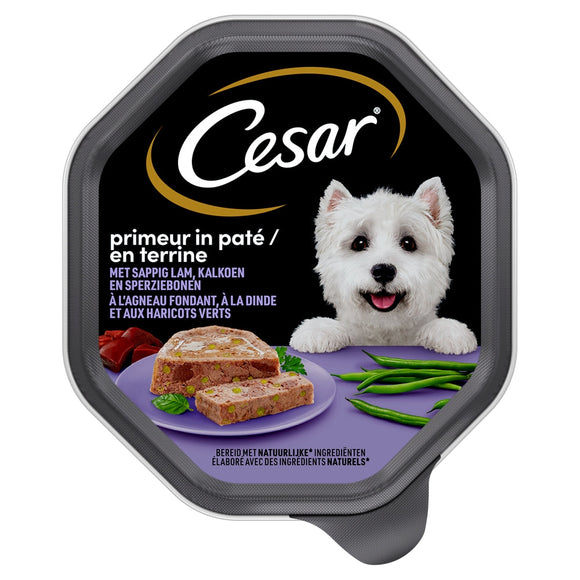 CESAR PRIMEUR ALU PATE LAM&KALK 150 GR