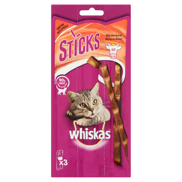 WHISKAS CATSTICKS RUND 18 GR