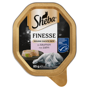 SHEBA FINESSE ALU MOUSSE ZALM 85 GR