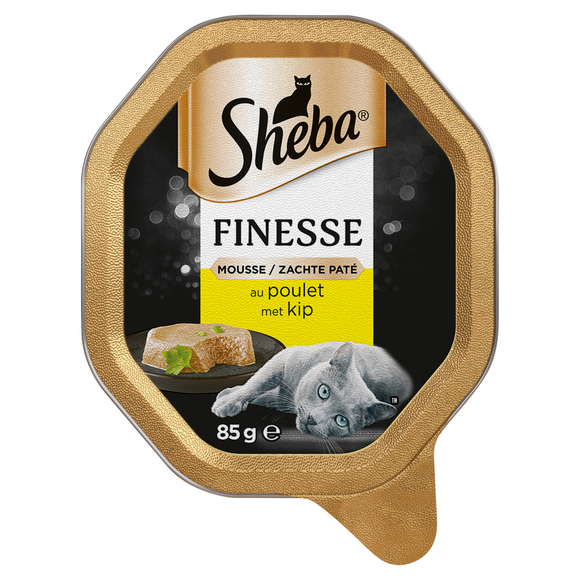 SHEBA FINESSE ALU MOUSSE KIP 85 GR