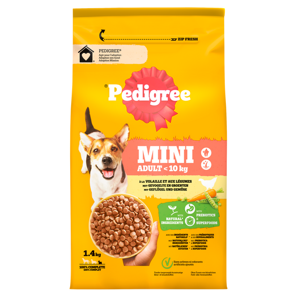 PEDIGREE DRG ADULT MINI KIP 1.4 KG