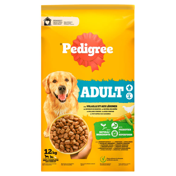 PEDIGREE DRG ADULT KIP 12 KG