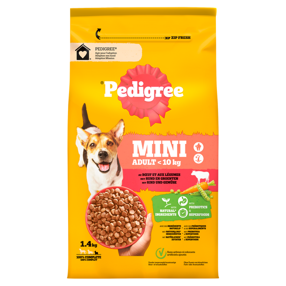 PEDIGREE DRG ADULT MINI RUND 1.4 KG