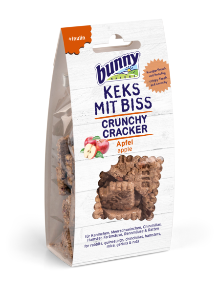 BUNNY CRUNCHY CRACKER APPEL 50 GR