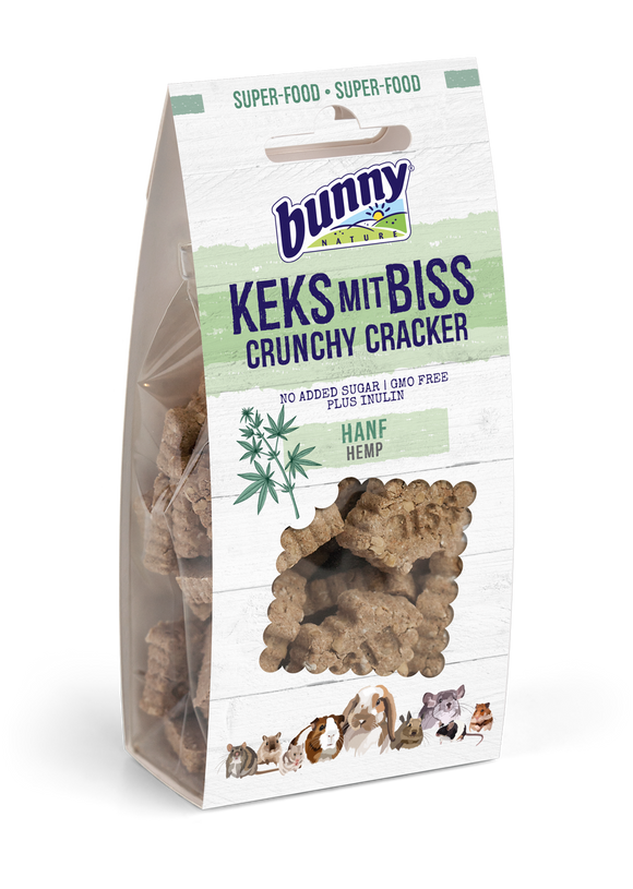 BUNNY CRUNCHY CRACKER HEMP 50 GR