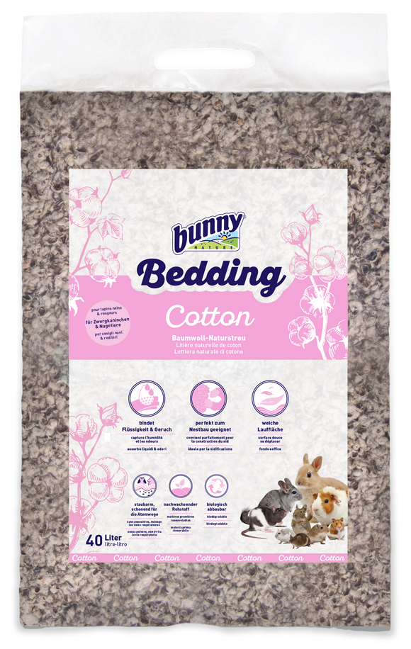 BUNNY BEDDING COTTON  40 LTR